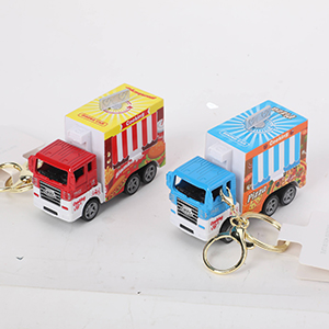Key Ring - Pull Back Car