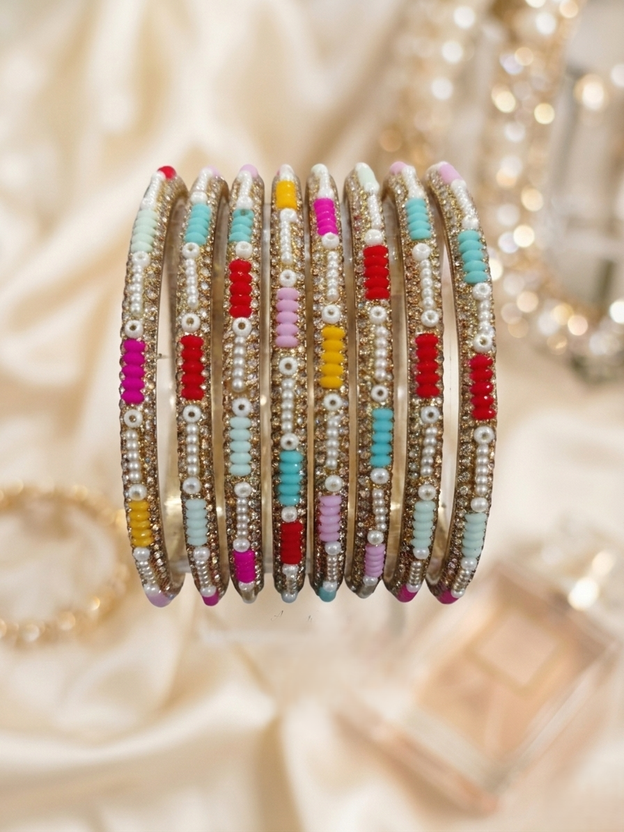 LAKH BANGLES 8 PCS SET