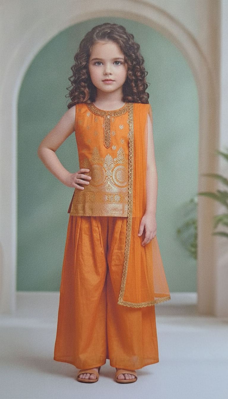 GIRLS CHURIDHAR (3PC)