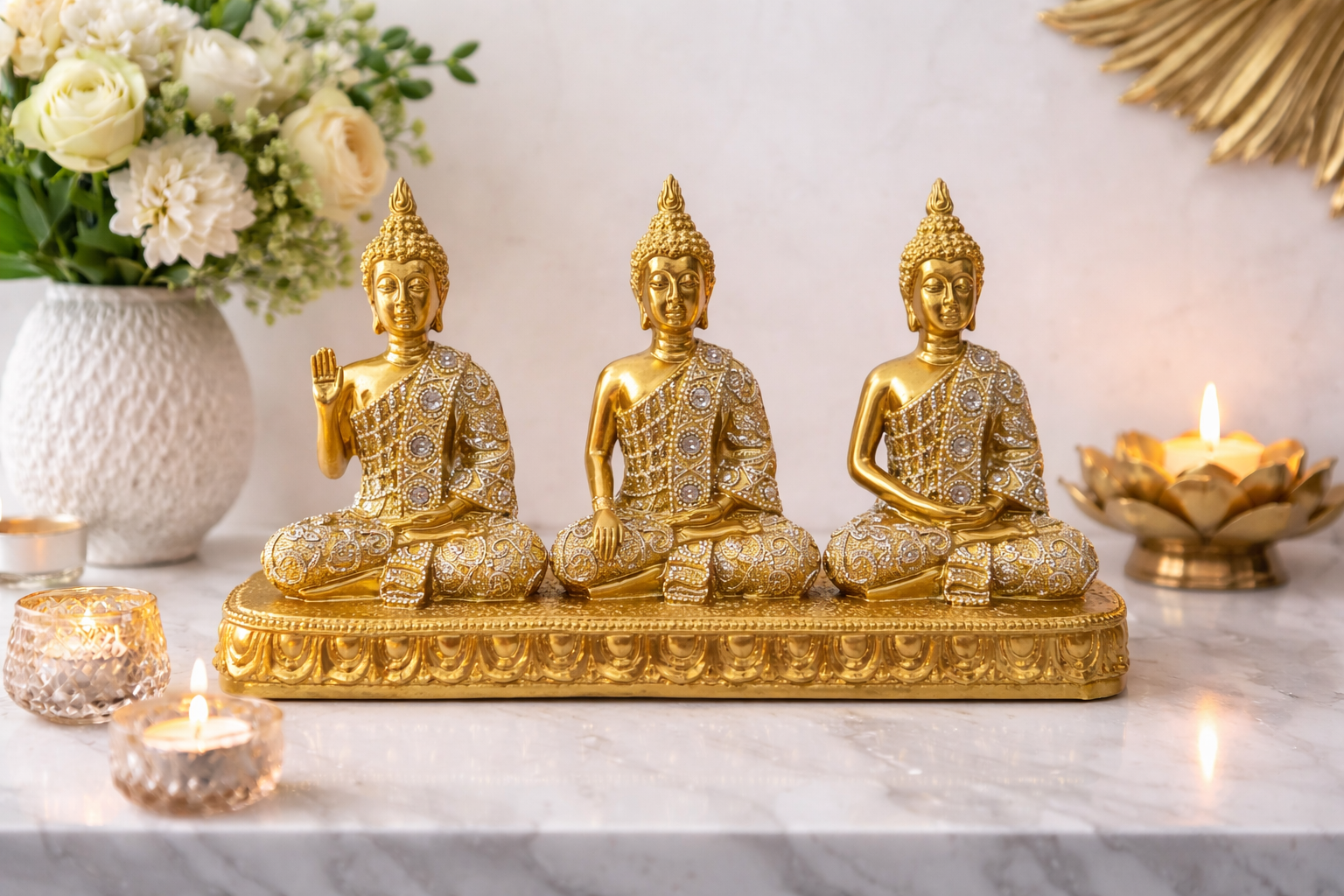 DECORATIVE GAWTAM BUDDHA-1 PC
