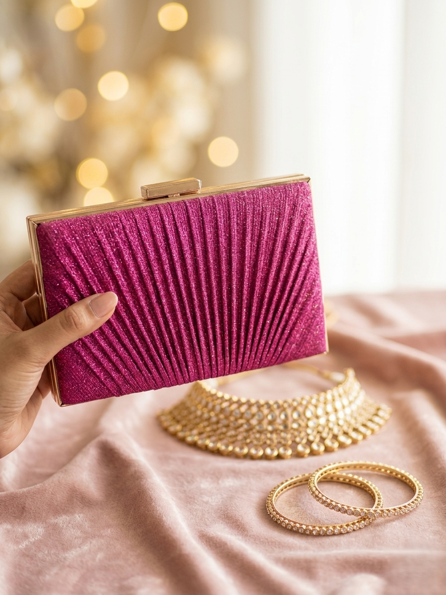 LADIES HANDBAG-CLUTCH