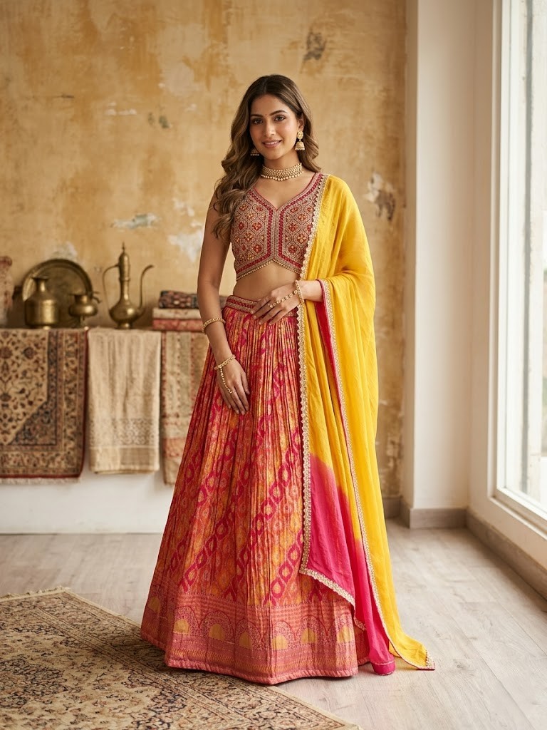 WOMEN ETHNIC CROP TOP