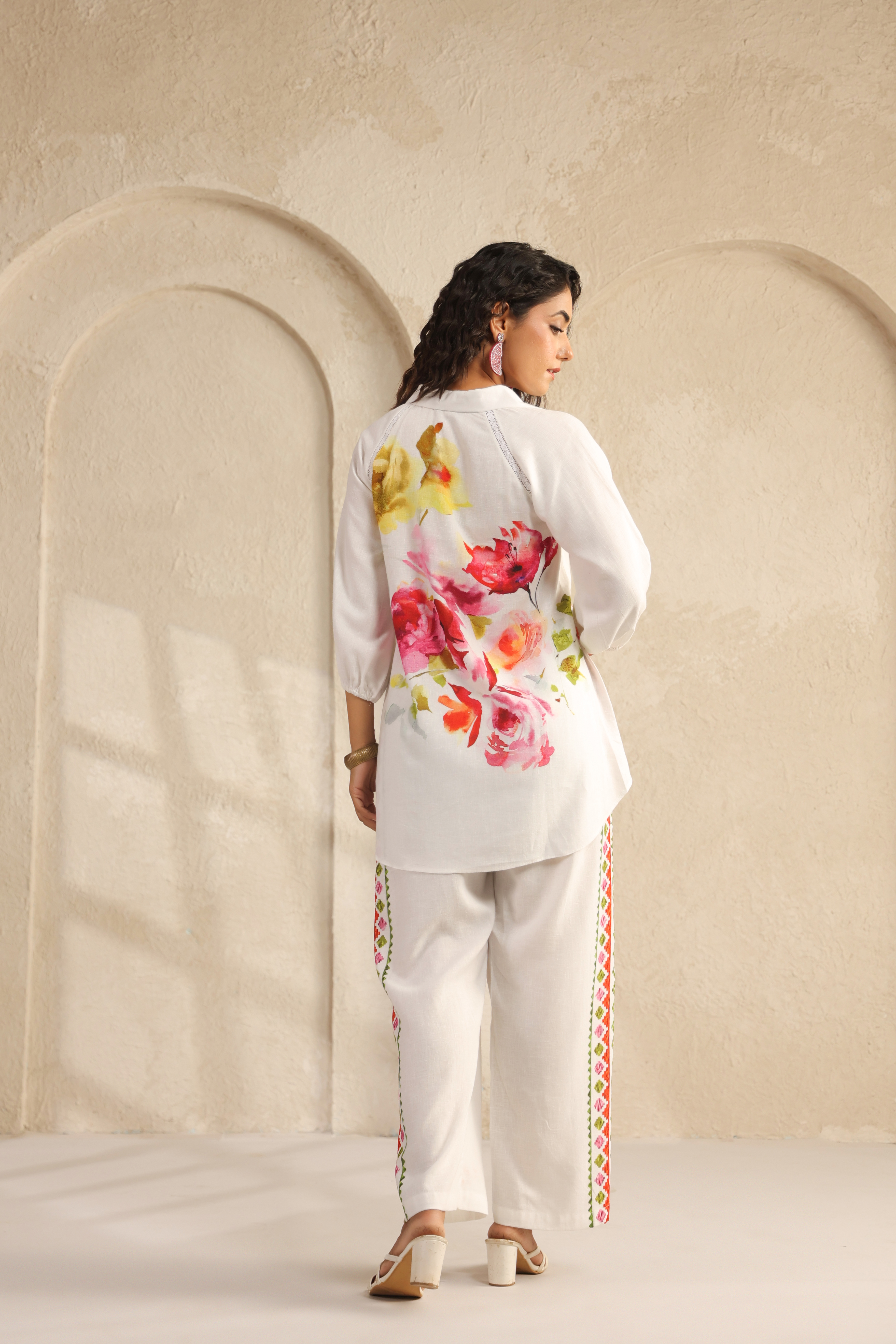 WOMEN ETHNIC CORD SET