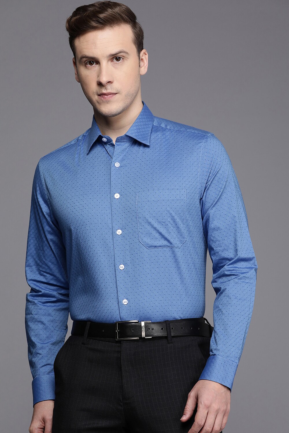 MEN SHIRT Textured