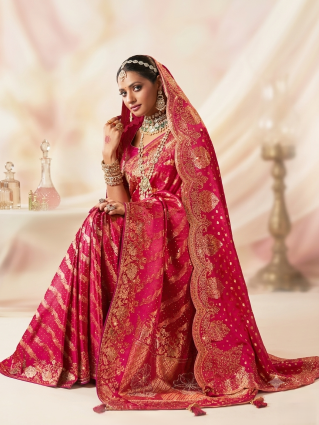 SAREES WITH DUPATTA