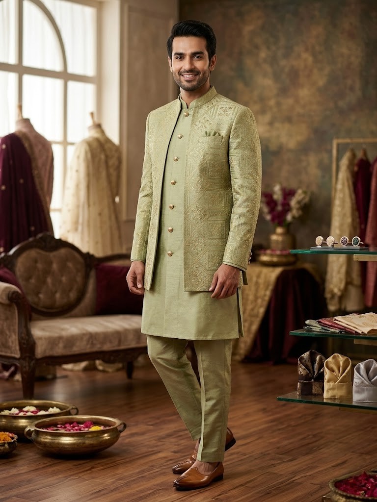 MENSWEAR SHERWANI JKT