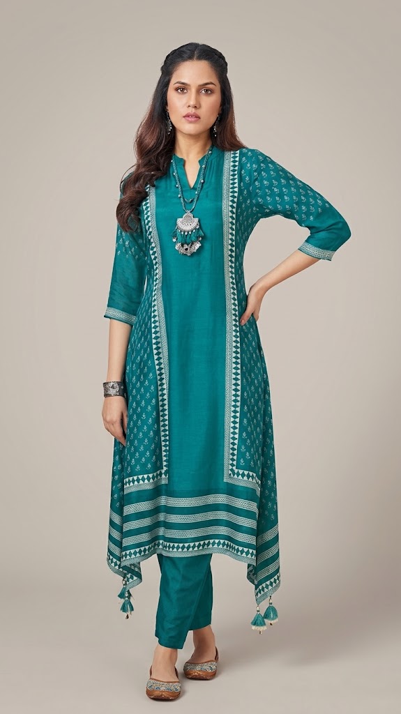 WOMEN ETHNIC KURTI SET (2 PCS)