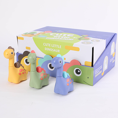 Pressing Inertial Brachiosaurus Toy