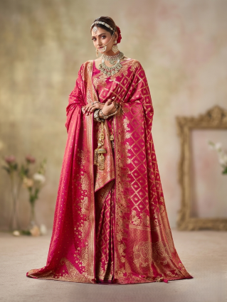 SAREES WITH DUPATTA