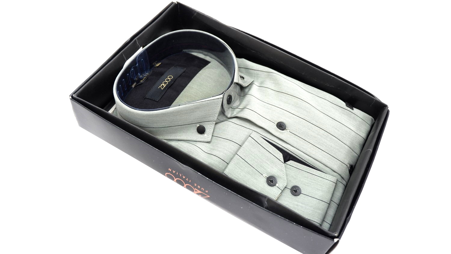 MENSWEAR-SHIRTS-SF/LS/STRIPE-ZZ 3626