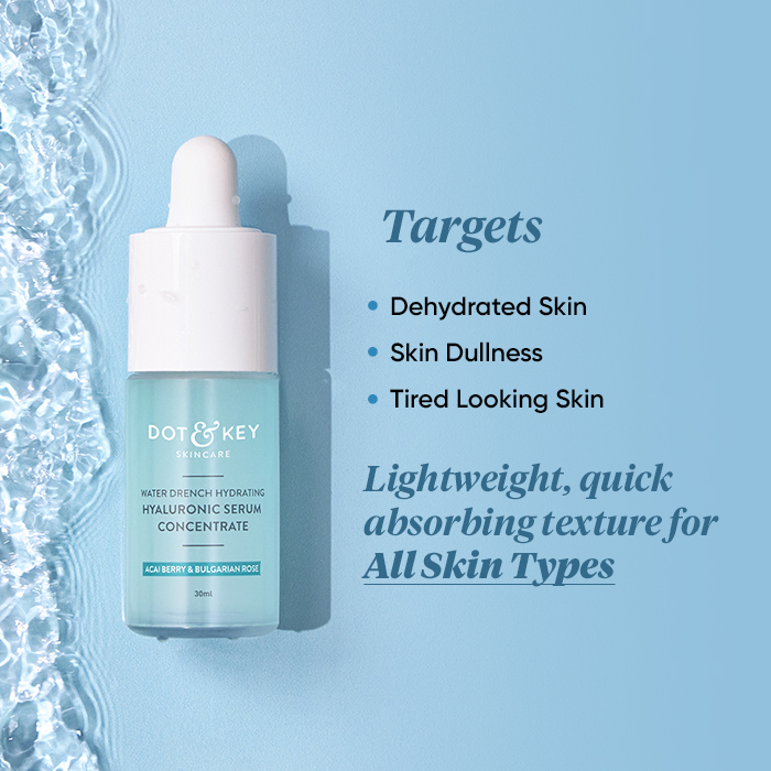 DOT & KEY WATER DRENCH HYDRATING HYALURONIC SERUM CONCENTRATE