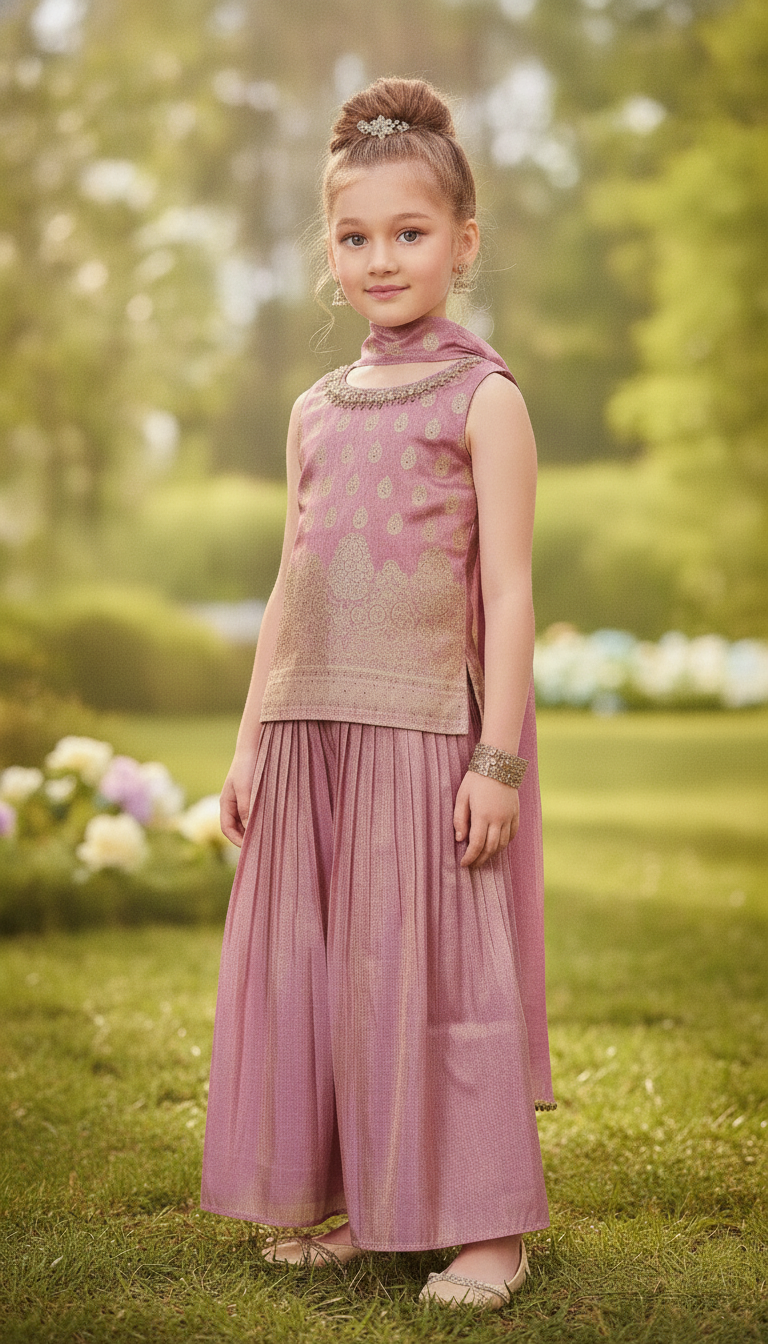 GIRLS CHURIDHAR (3PC)