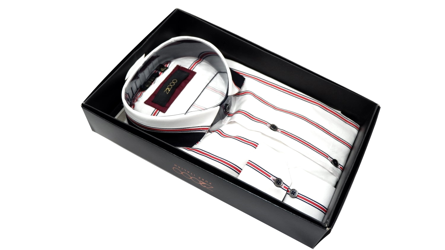 MENSWEAR-SHIRTS-SF/LS/STRIPE-ZZ 3417