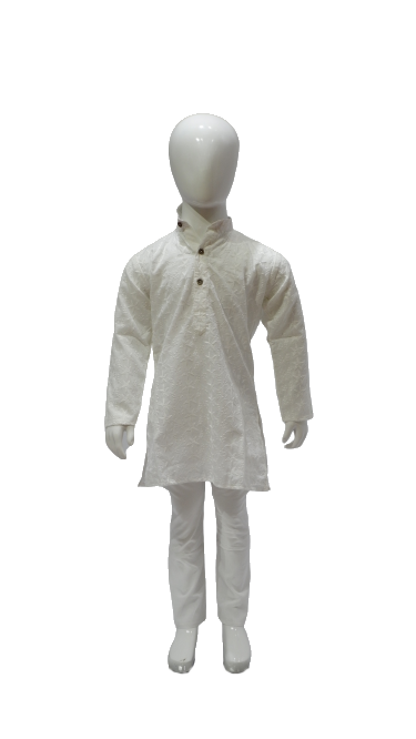 BOYSWEAR-KURTA PYJAMA-COT/CHICKAN-3229