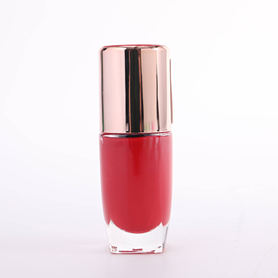 WATER-BASED NAIL POLISH WITH GOLDEN CAP