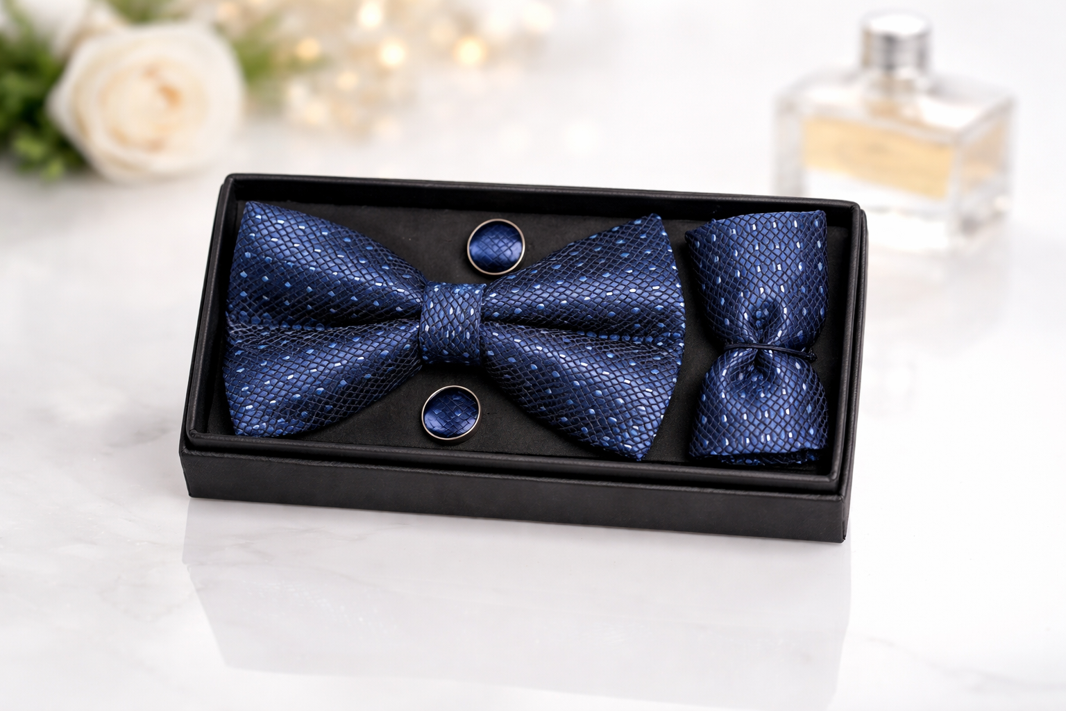 MENSWEAR-ACCESSORIES-BOWTIE SET-BT-04B