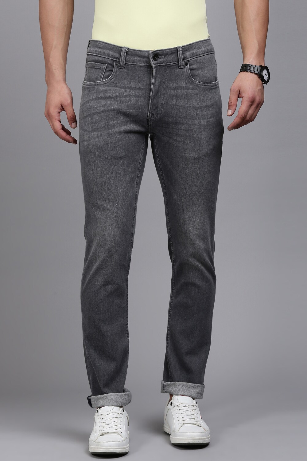 MEN DENIM SLIM JEANS