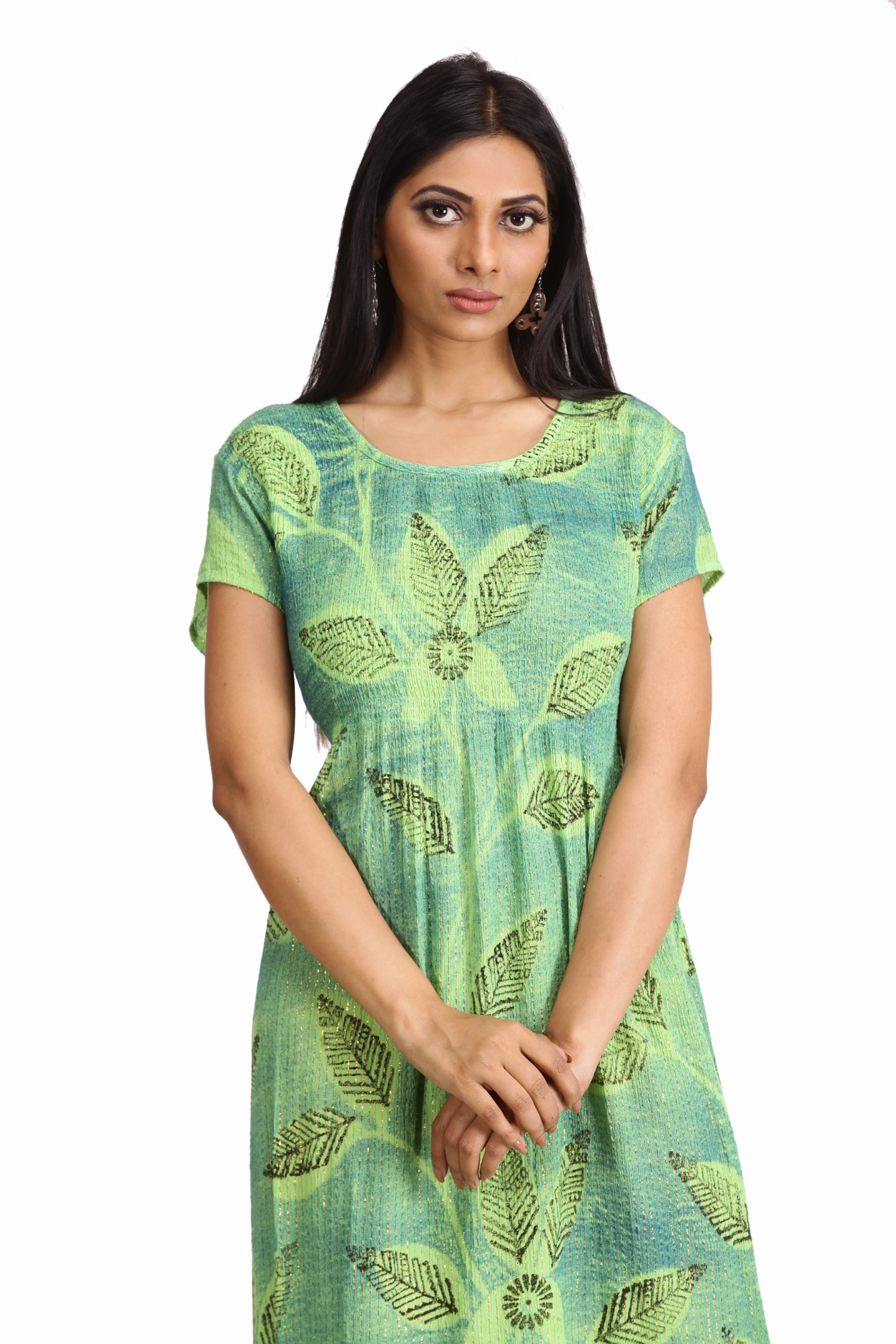 BEACHWEAR-BOBBIN DRESS-RAYON-PUN4887-P