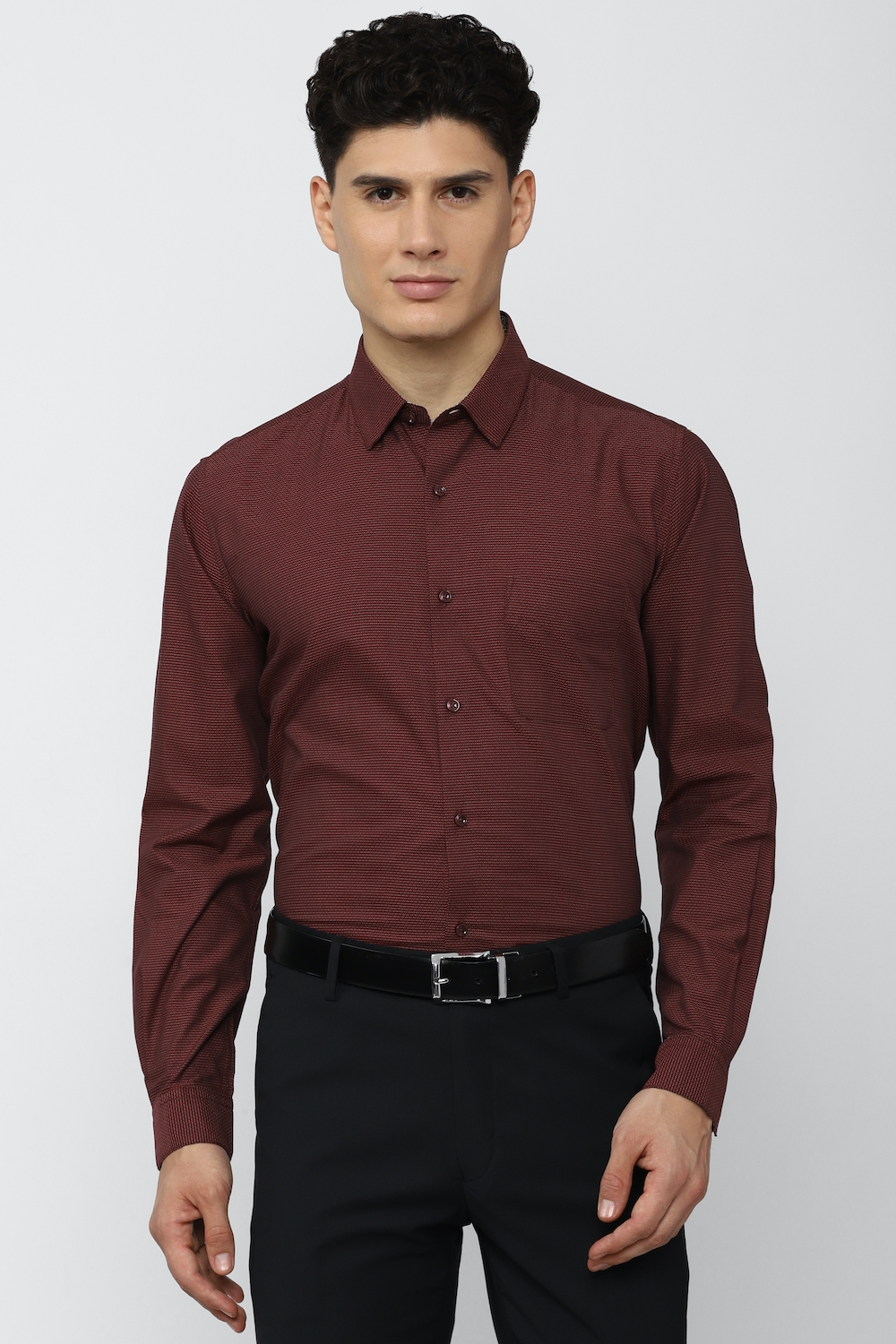 MEN SHIRT Textured