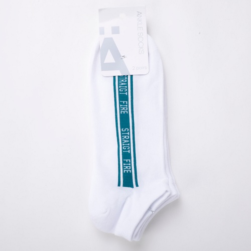Men's Simple No Show Socks 2 Pairs 