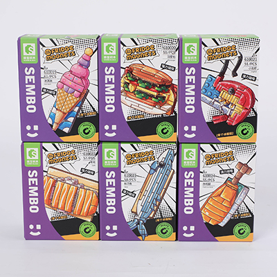 Building Blocks Fridge Magnet