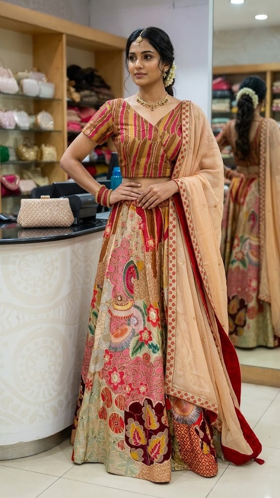 LADIES CROP TOP PRINTED