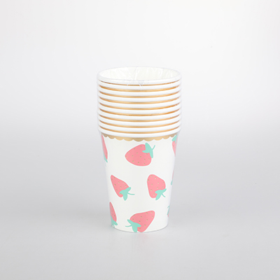 Strawberry Paper Cup