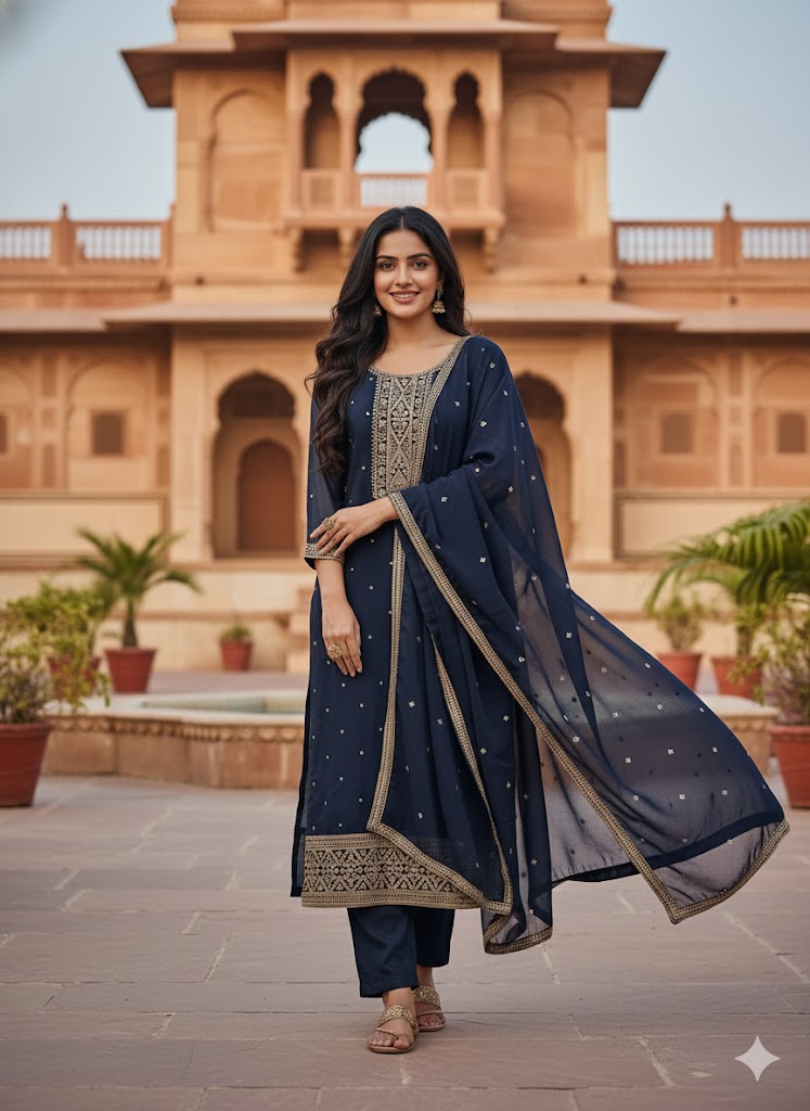 LADIES CHURIDHAR L/P LS