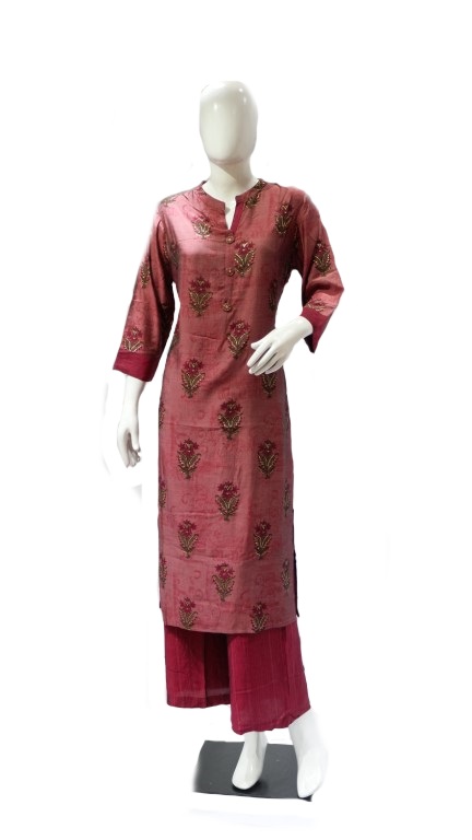 LAD CHURIDAR-SYNTHETIC-LP PLAZO 2PC-ADI 02/20-19