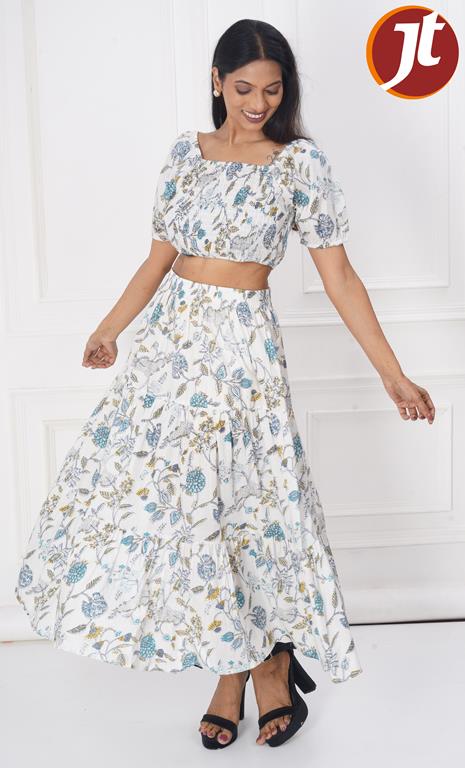 WOMEN WESTERN CROP TOP 2 PCS