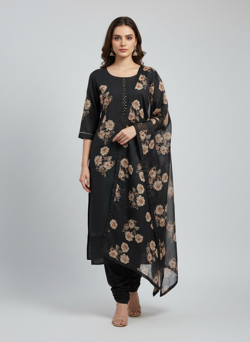 LADIES CHURIDAR L/P LS