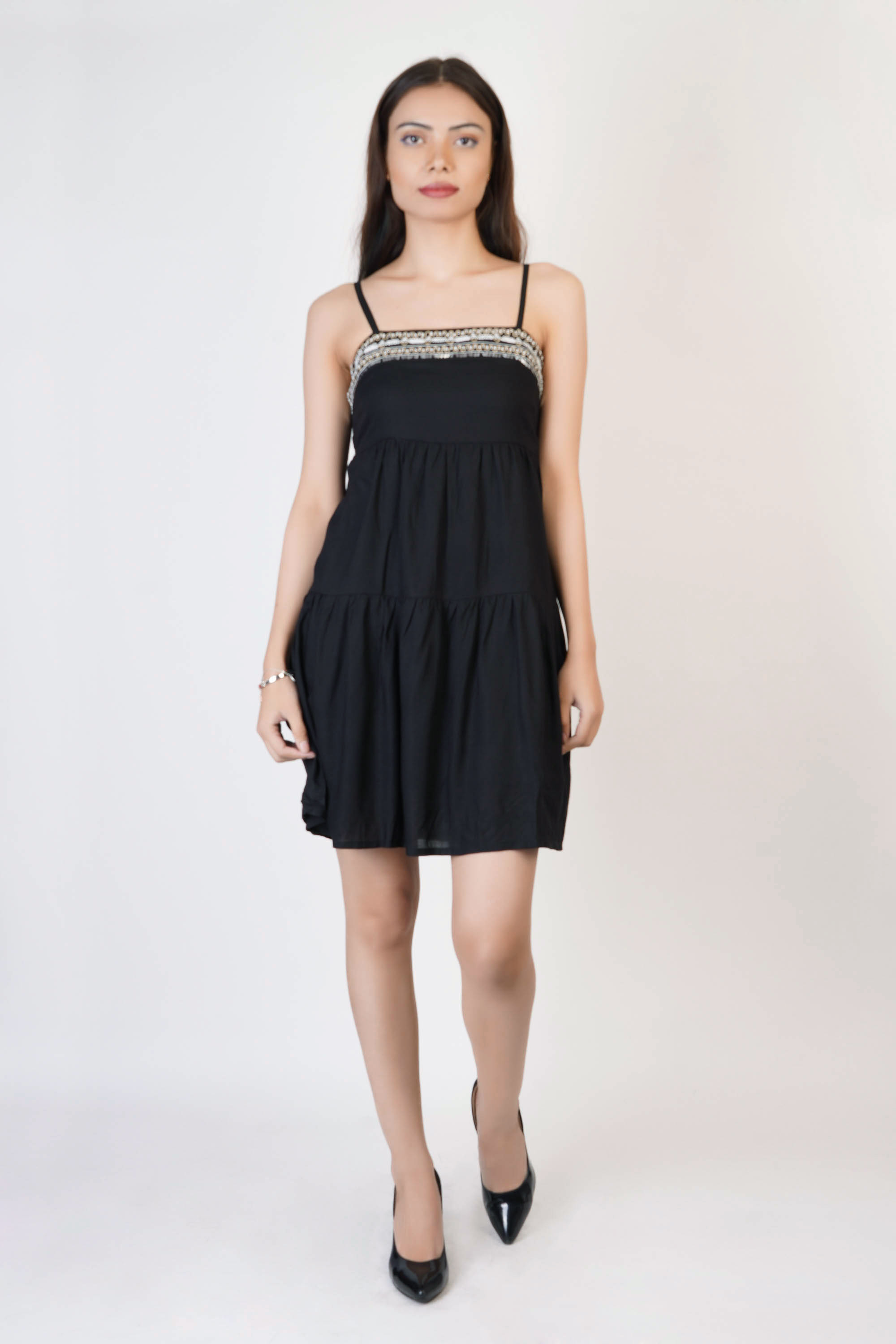 BEACHWEAR-MINI DRESS-RAYON-CC NS-076