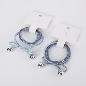 Sweet Cool Girl Nylon Hair Tie - 4 Pcs