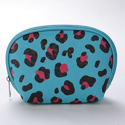 Jungle Leopard Print Cosmetic Bag