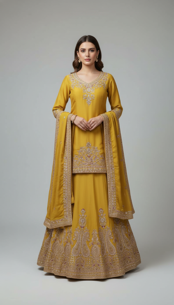 WOMEN ETHNIC SHORT LACHA