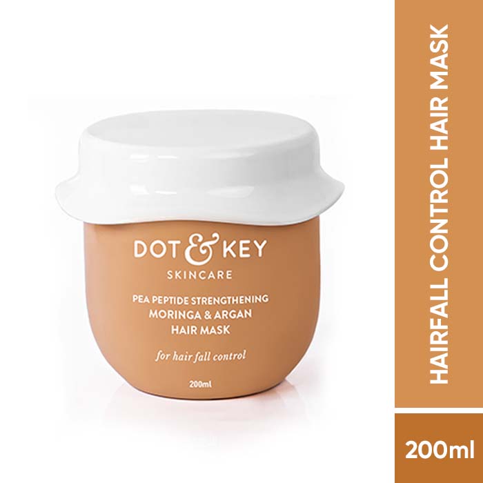 DOT & KEY PEA PEPTIDE STRENGTHENING MORINGA & ARGAN HAIR MASK