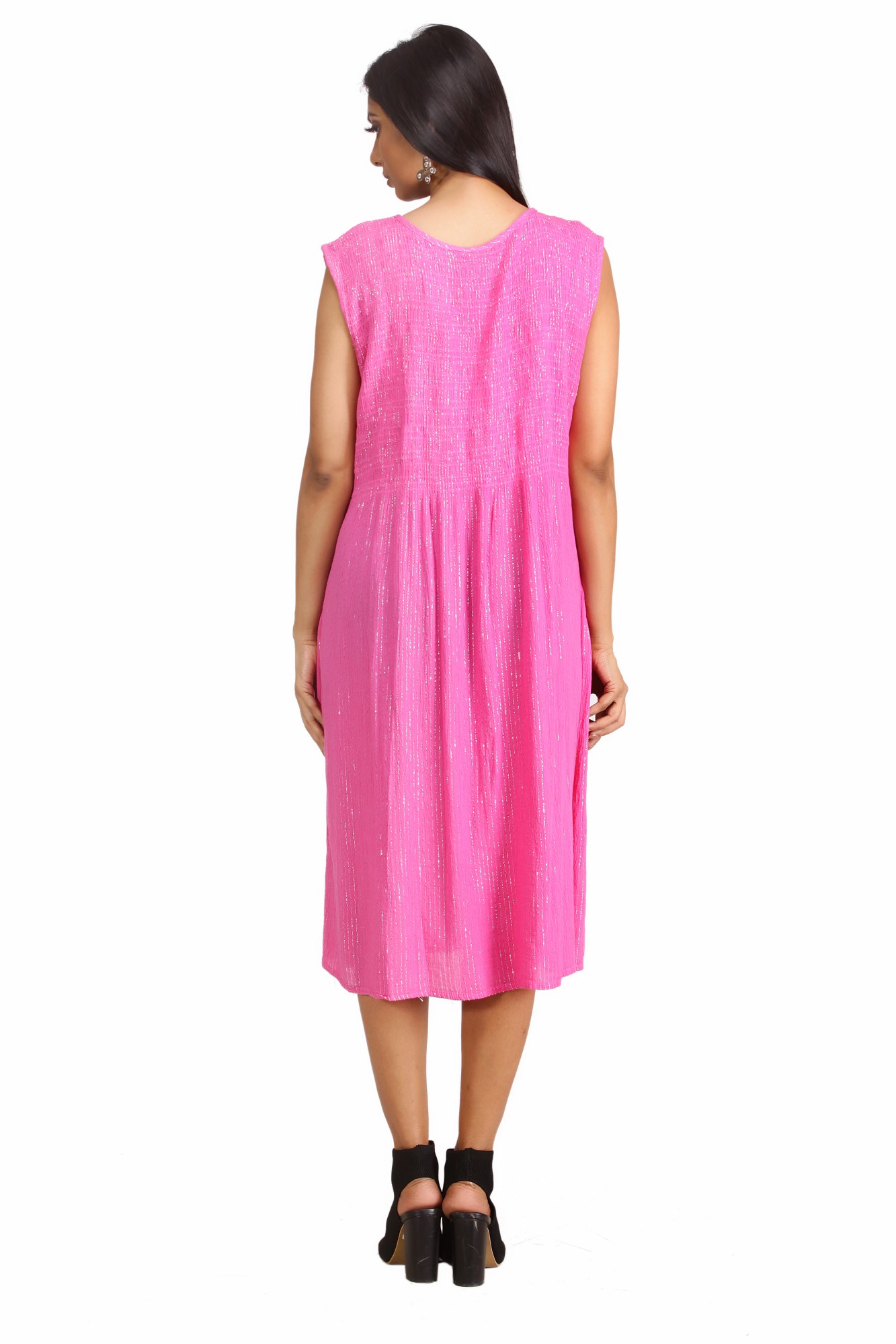 BEACHWEAR-BOBBIN DRESS-RAYON-PUN1583-P