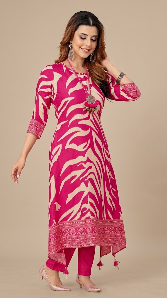 WOMEN ETHNIC KURTI SET (2 PCS)