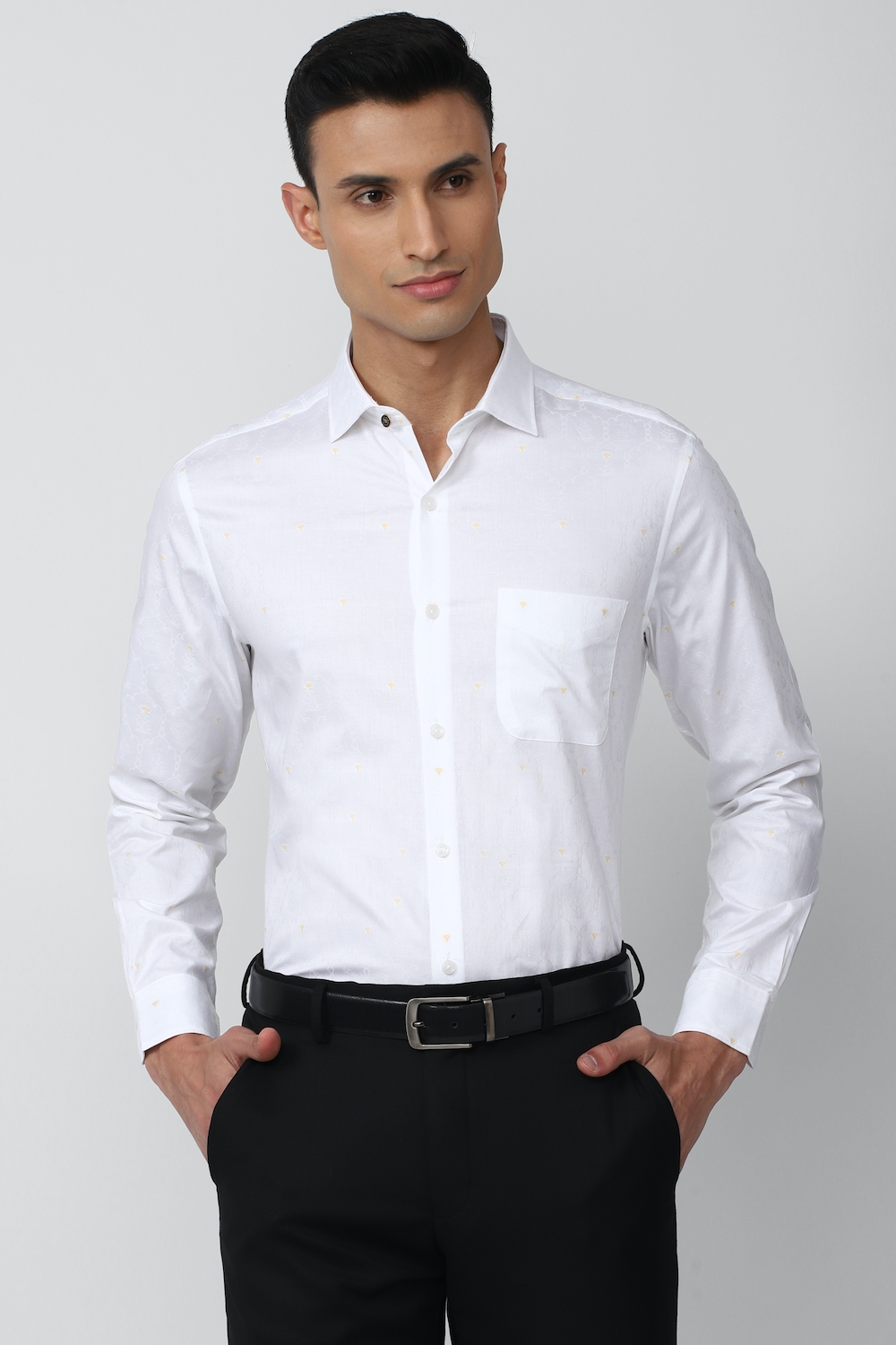 MEN SHIRT JACQUARD