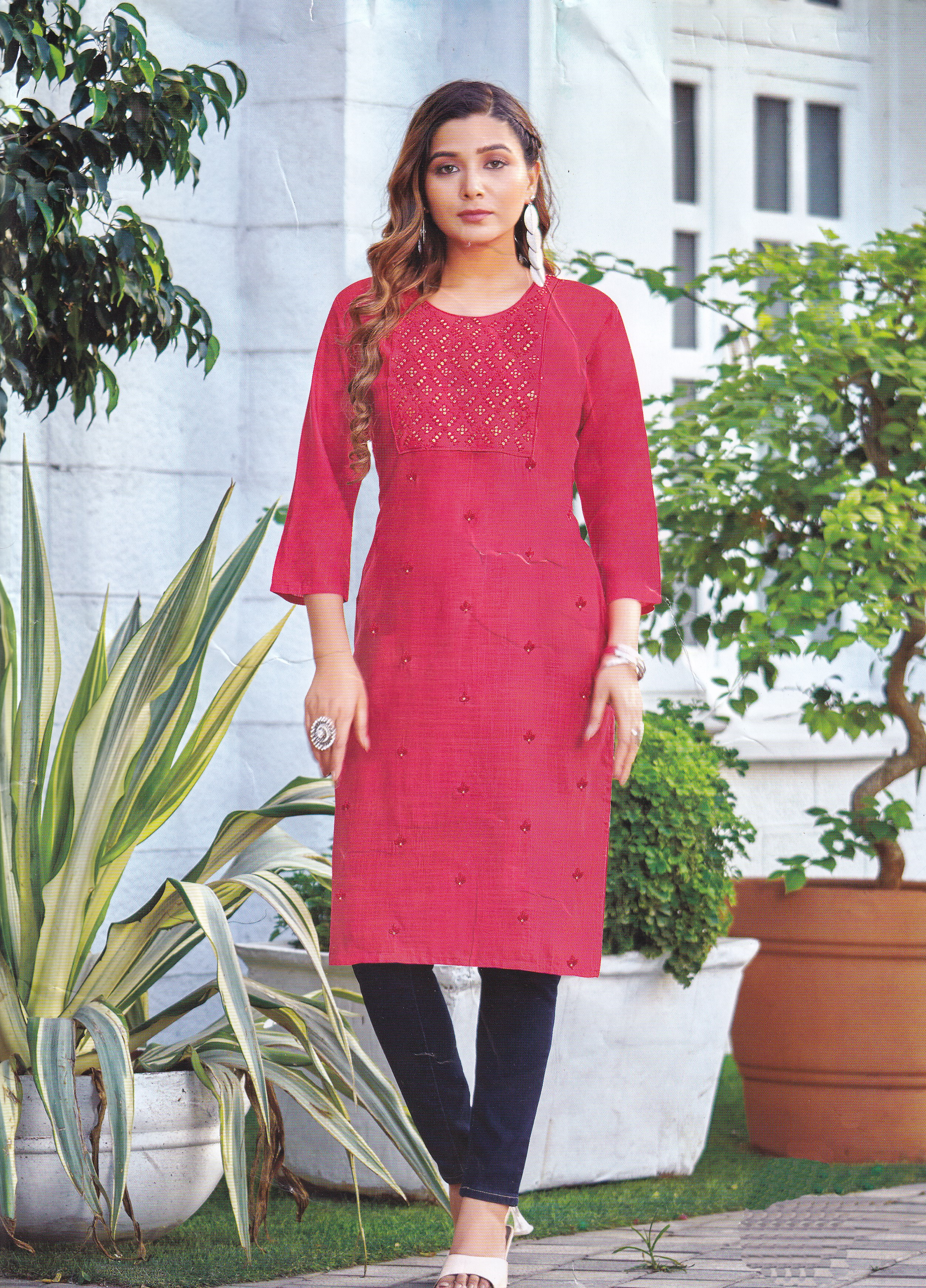 LADIES KURTI L/S
