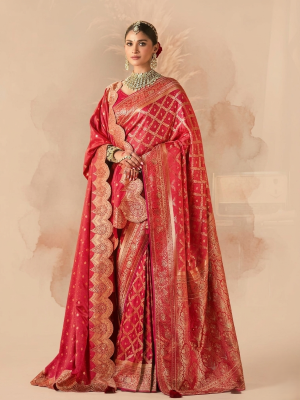 SAREES WITH DUPATTA