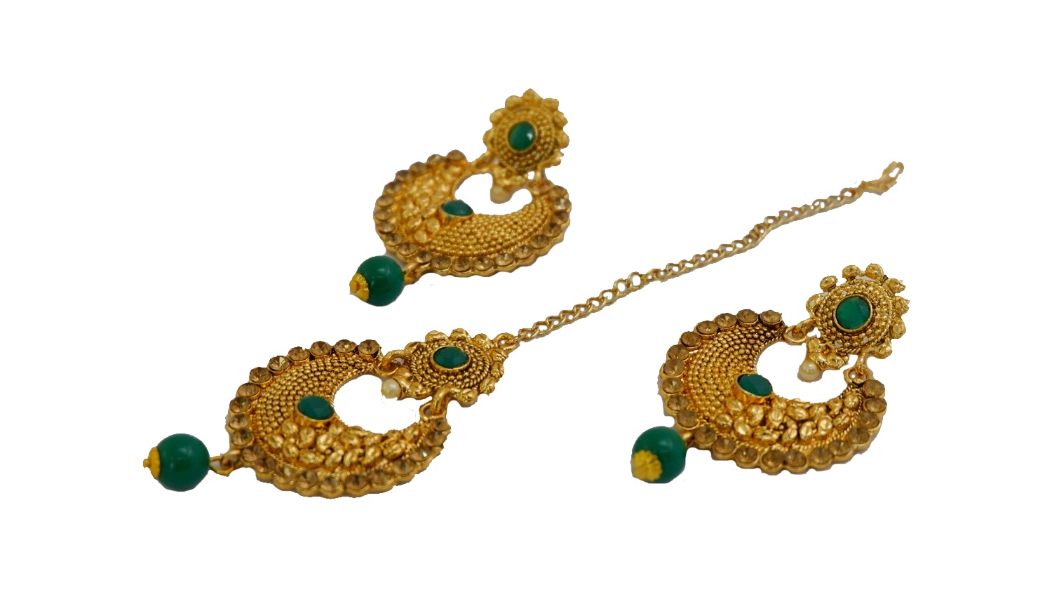 JEWELRY/ACCS-SIA IMTATION-TIKA&EARING-JT ET-10