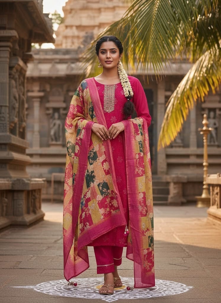 LADIES CHURIDAR L/P LS