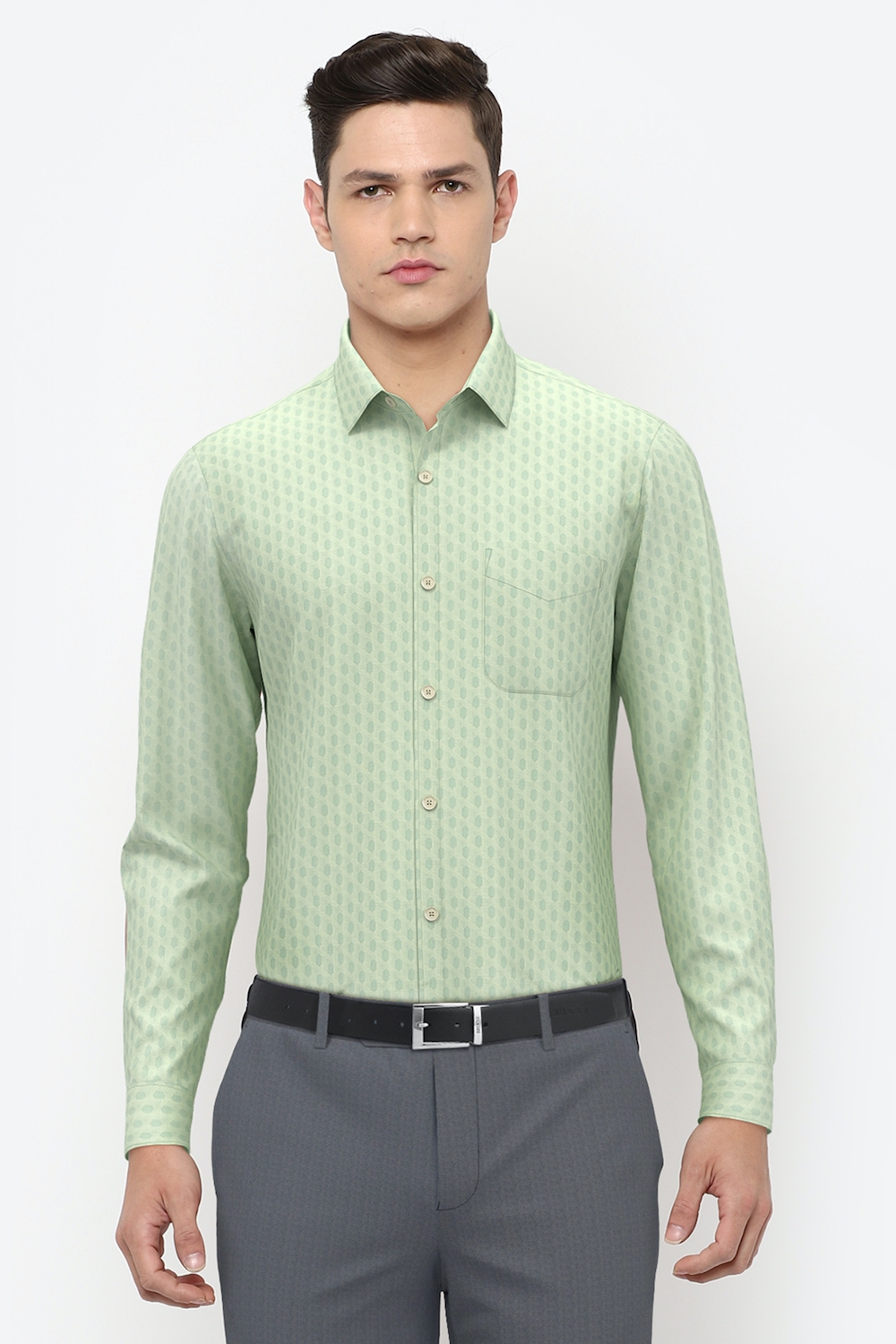 MEN SHIRT JACQUARD