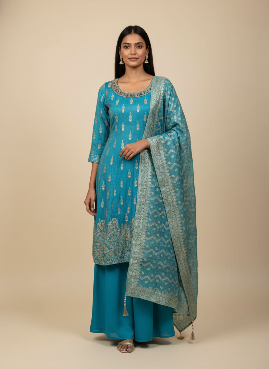 WOMEN ETHNIC CHURIDHAR (3PC)