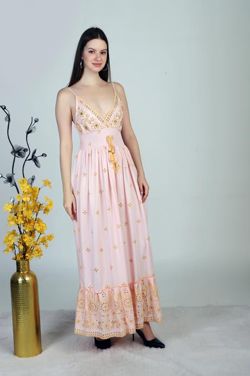 WOMEN WESTERN MAXI DRESS