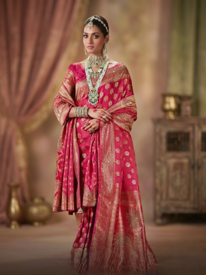 SAREES WITH DUPATTA