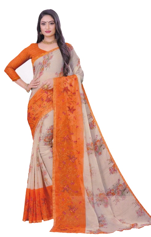 SAREE EMBROIDED
