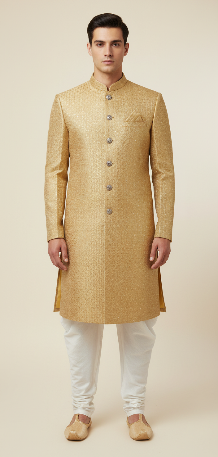 MEN ETHNIC SEMI SHERWANIS