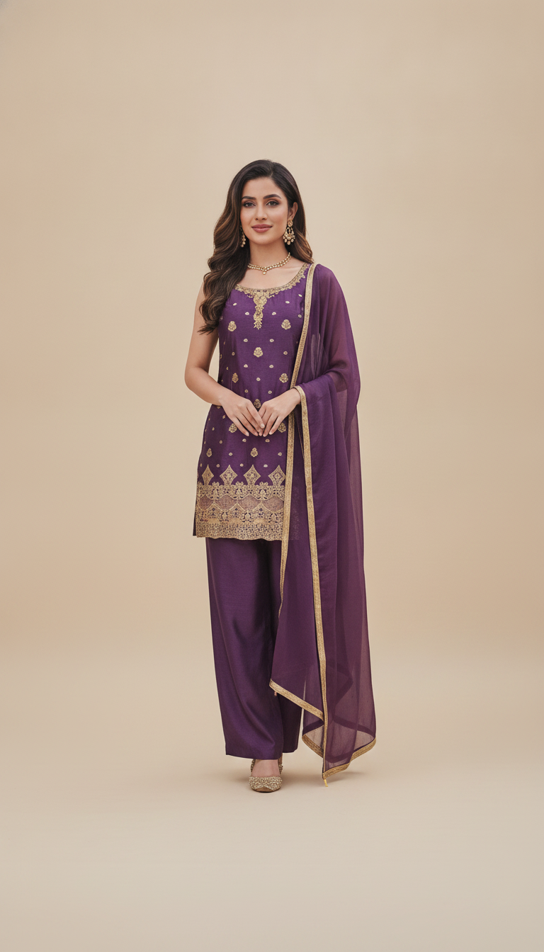 WOMEN ETHNIC CHURIDHAR (3PC)